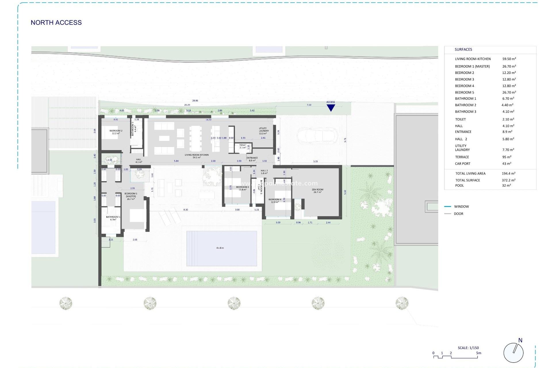 Nieuwbouw Woningen - Villa -
Banos y Mendigo - Altaona Golf And Country Village