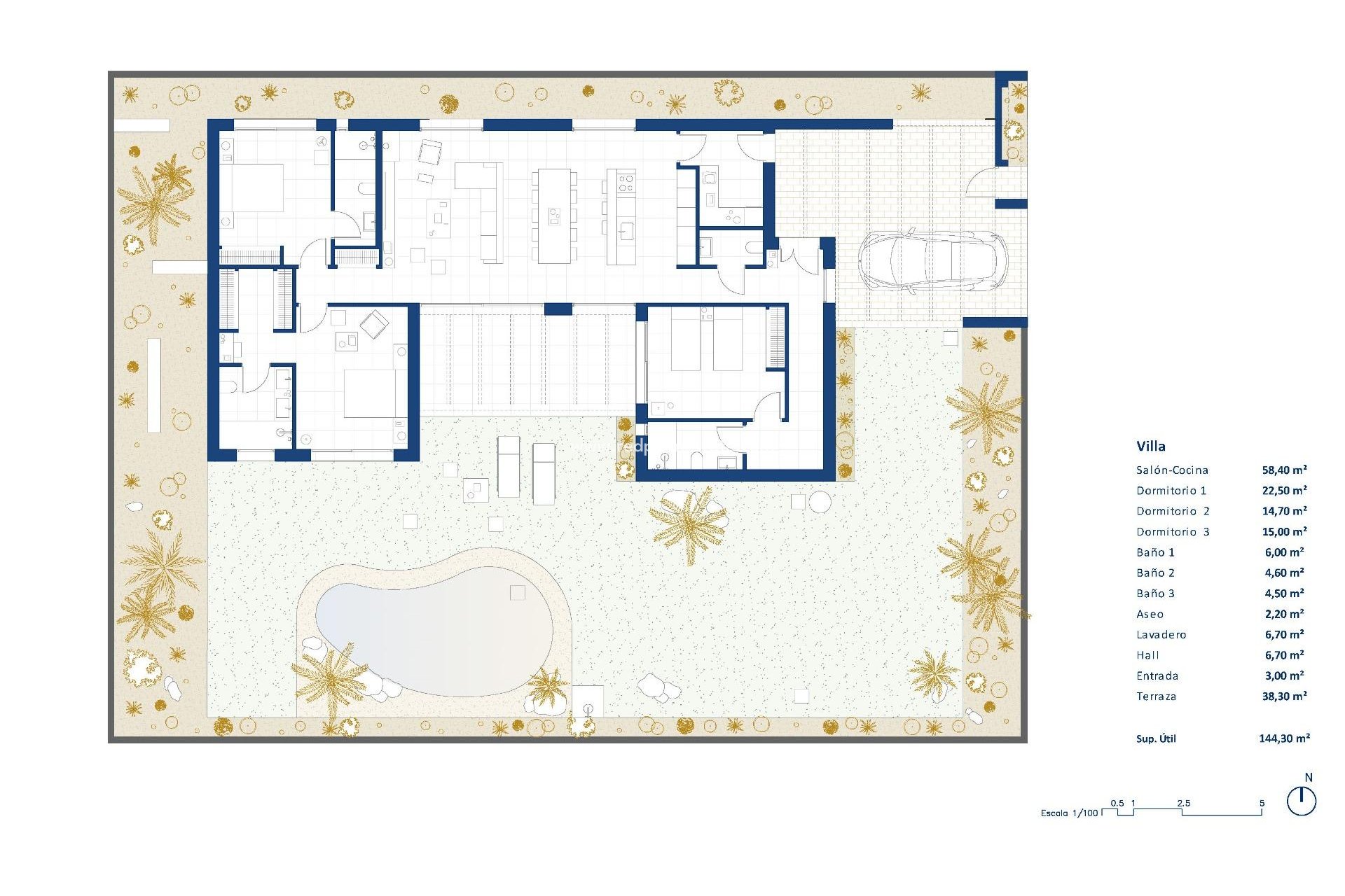 Nieuwbouw Woningen - Villa -
Banos y Mendigo - Altaona Golf