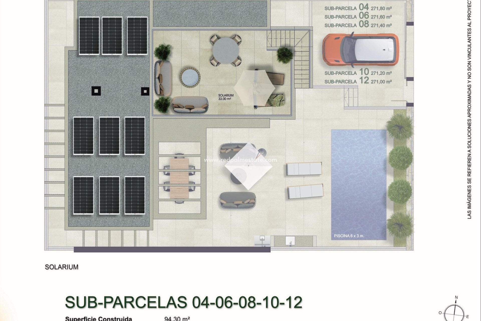 Nieuwbouw Woningen - Villa -
Ciudad quesada - Pueblo Lucero