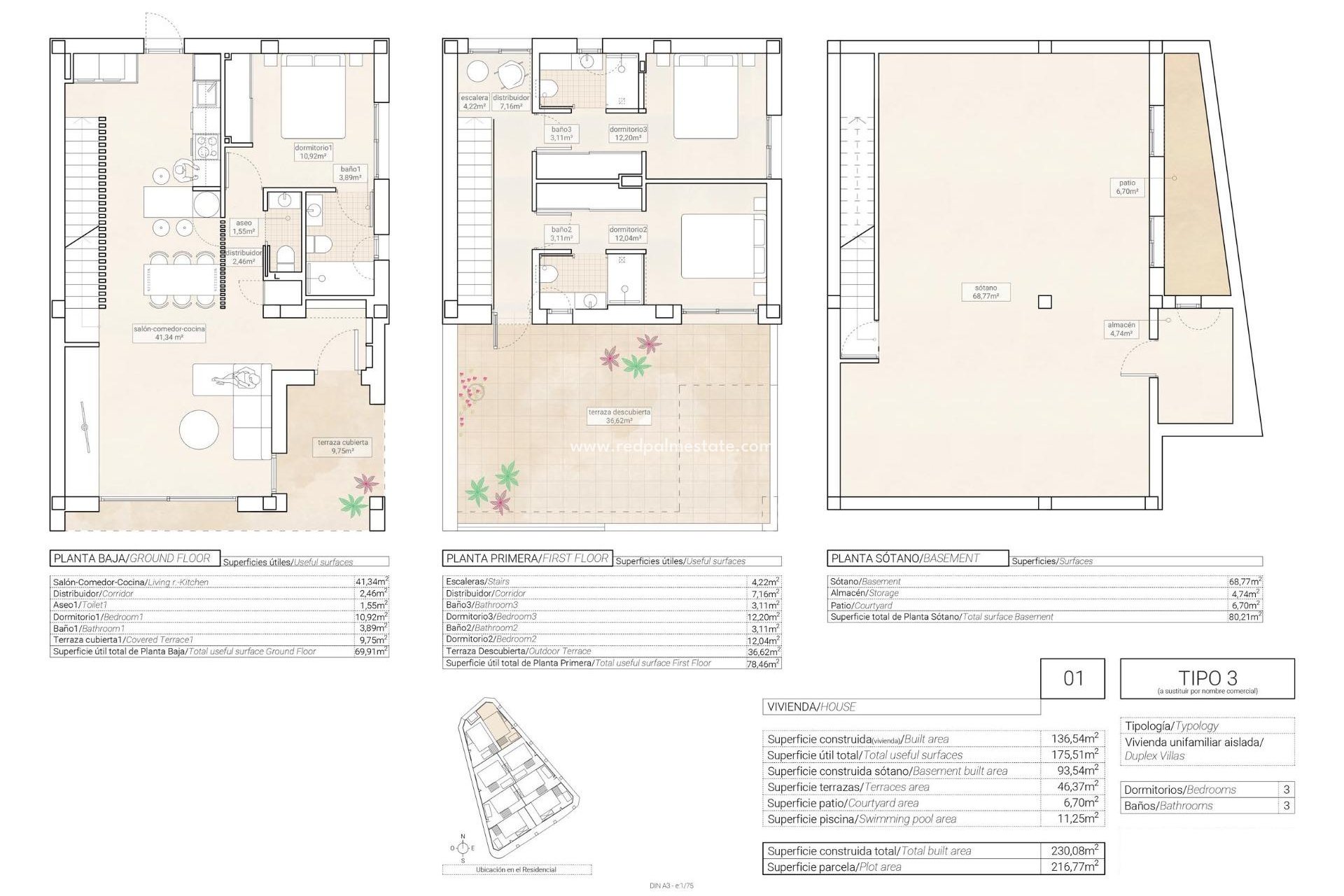 Nieuwbouw Woningen - Villa -
Hondón de las Nieves - Center