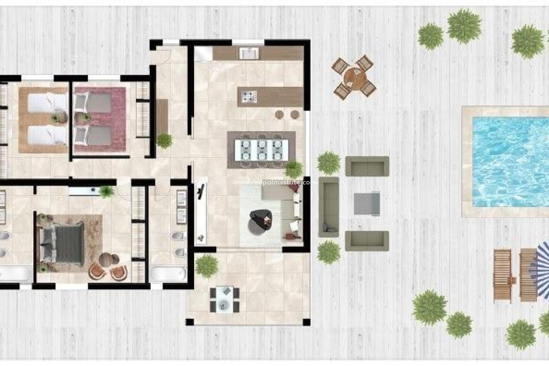 Nieuwbouw Woningen - Villa -
Hondón de las Nieves - La Canalosa