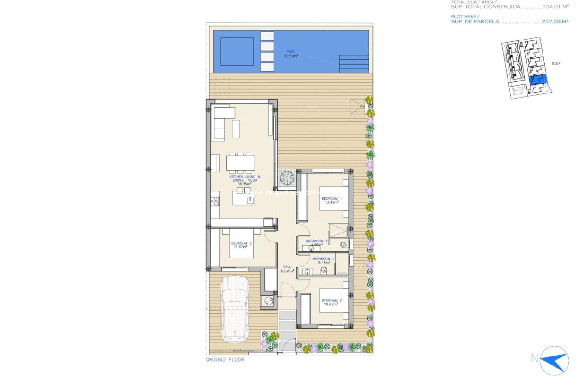 Nieuwbouw Woningen - Villa -
Los Alczares - Serena Golf