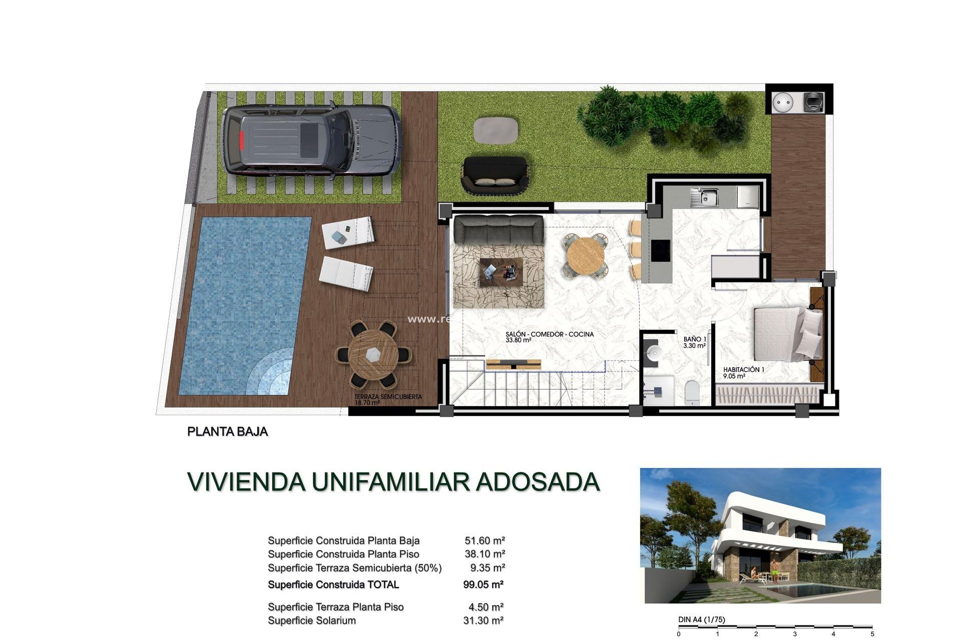Nieuwbouw Woningen - Villa -
Los Montesinos - La Herada
