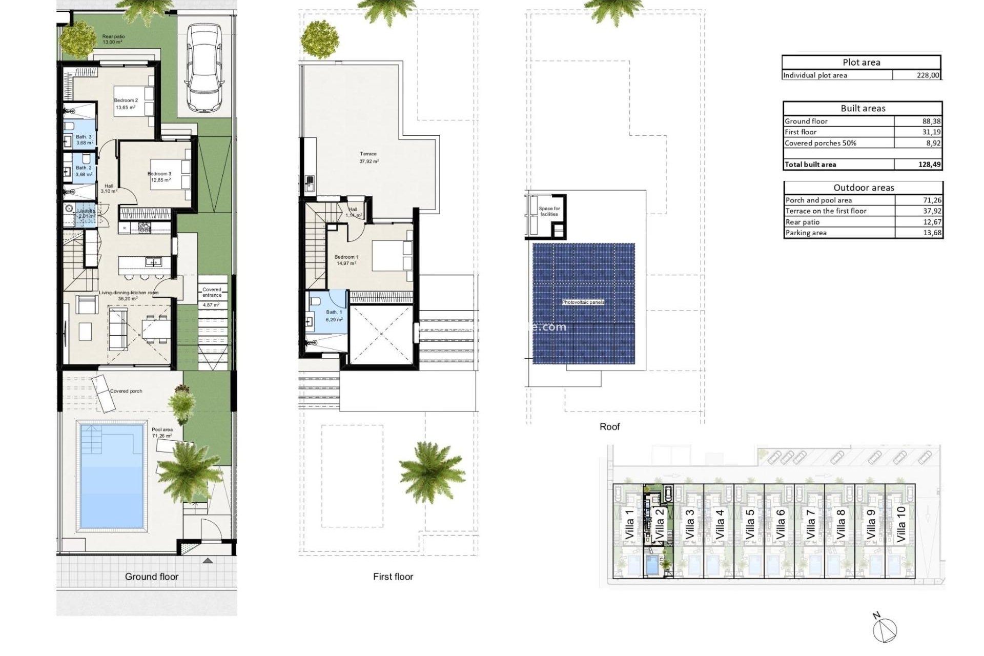 Nieuwbouw Woningen - Villa -
Los Nietos - Centro