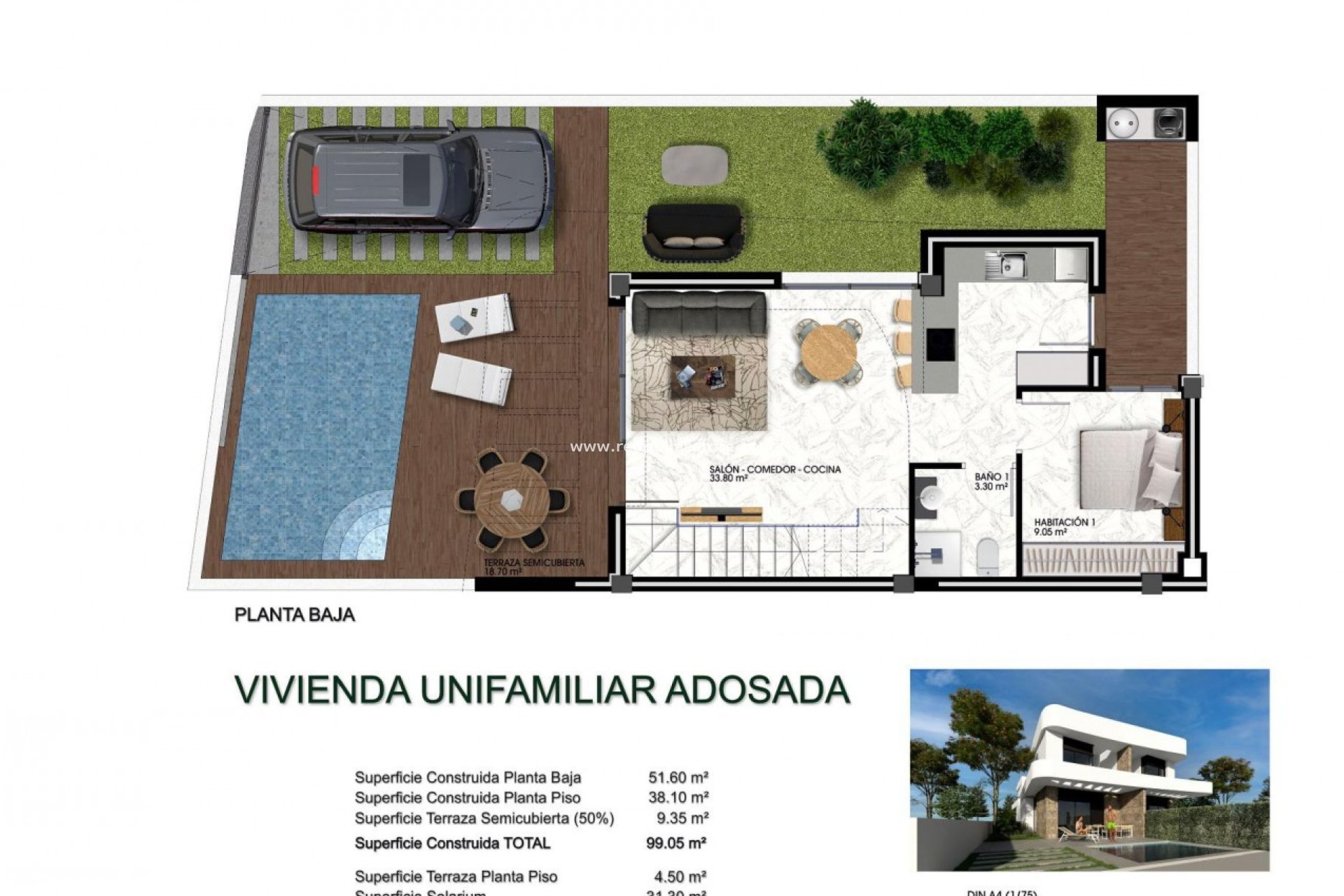 Nieuwbouw Woningen - Villa -
Montesinos - La Herada