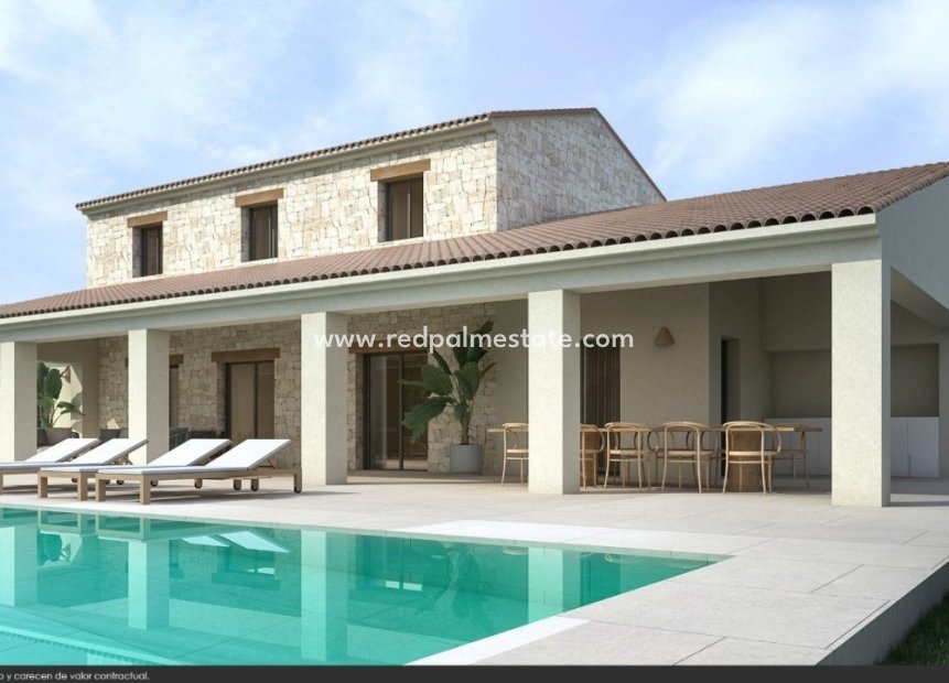 Nieuwbouw Woningen - Villa -
Moraira - Fustera