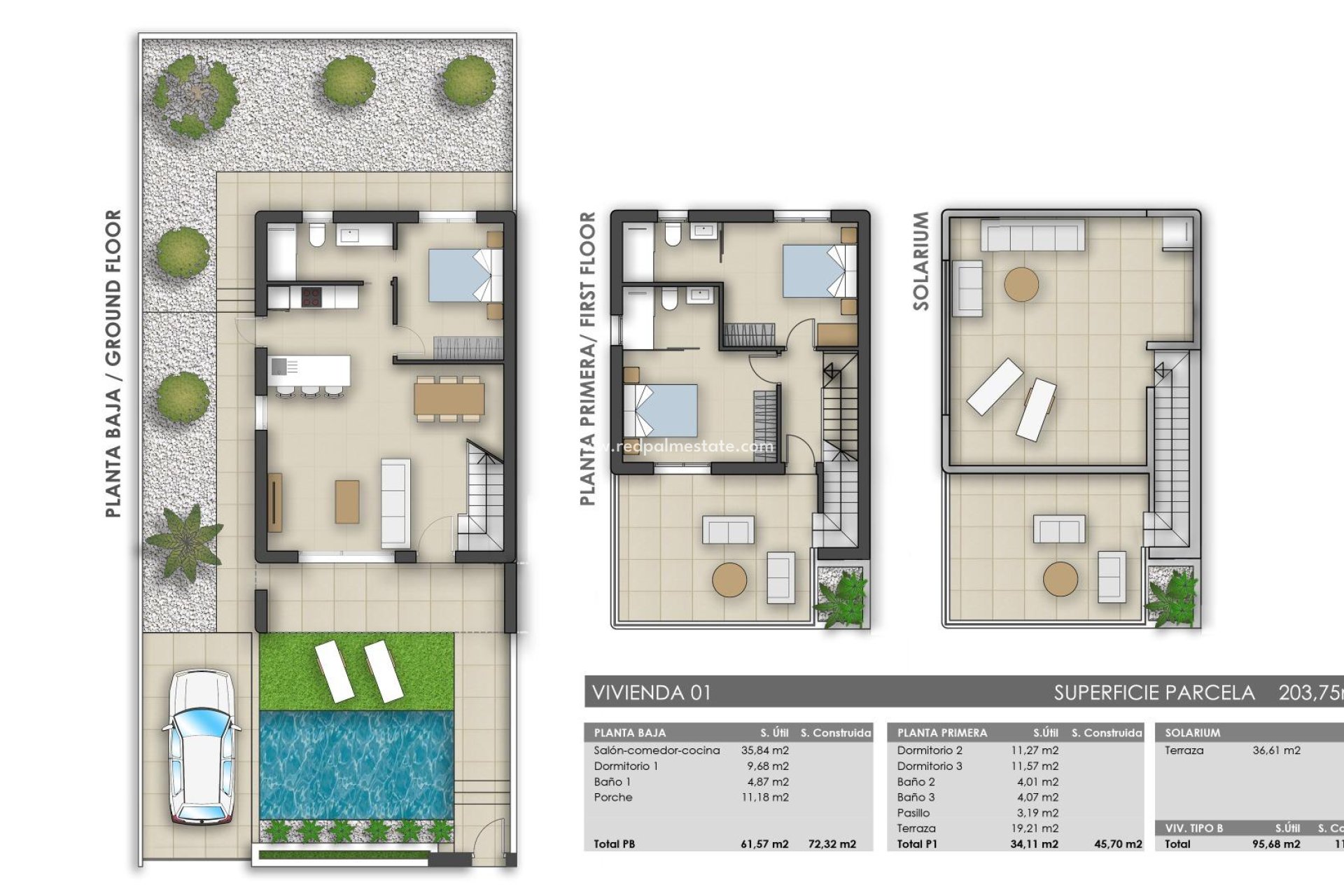 Nieuwbouw Woningen - Villa -
Pilar de la Horadada - Polideportivo