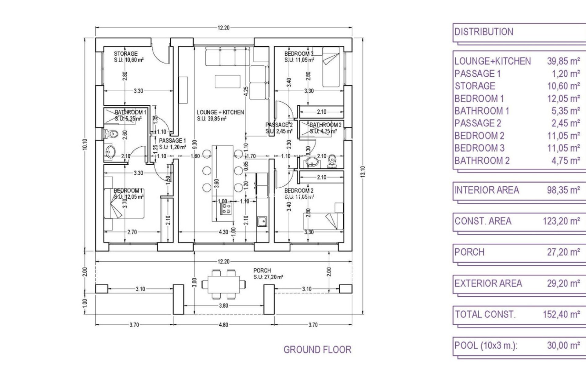 Nieuwbouw Woningen - Villa -
Pinoso - Campo