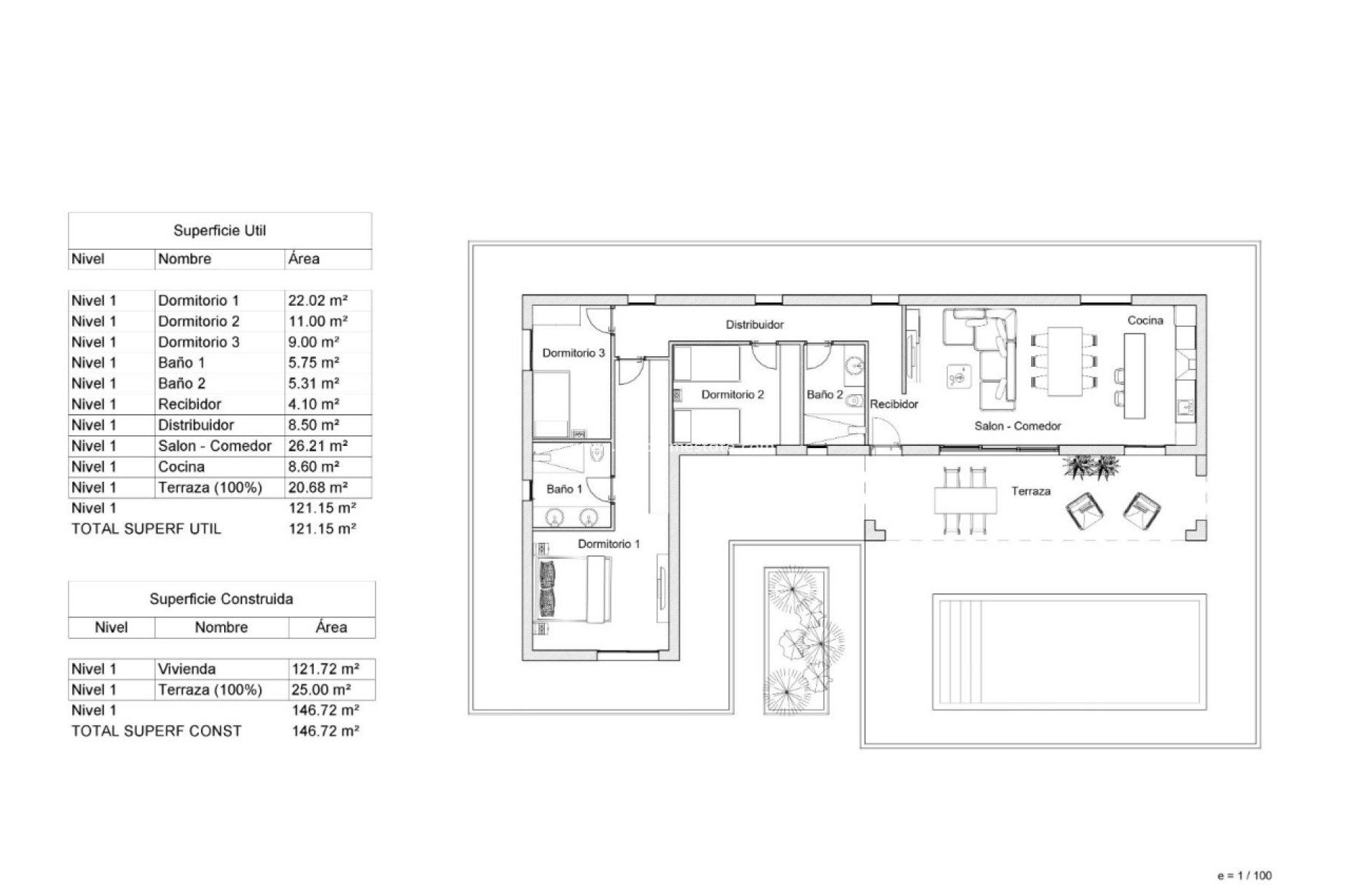 Nieuwbouw Woningen - Villa -
Pinoso - Lel