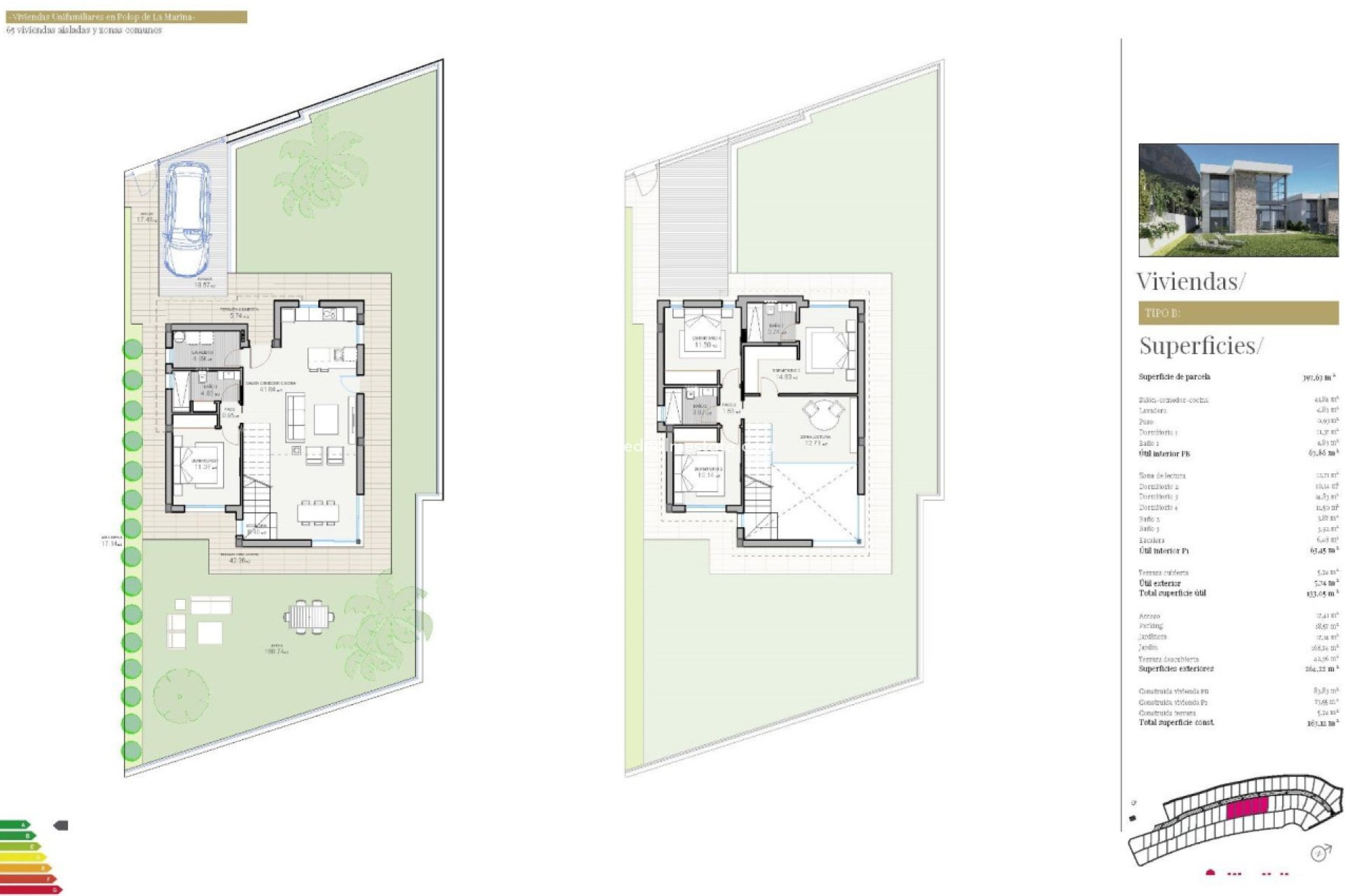 Nieuwbouw Woningen - Villa -
Polop - Pla De Cantal