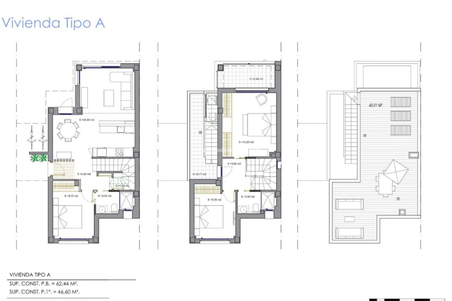 Nieuwbouw Woningen - Villa -
SAN JAVIER - Santiago De La Ribera