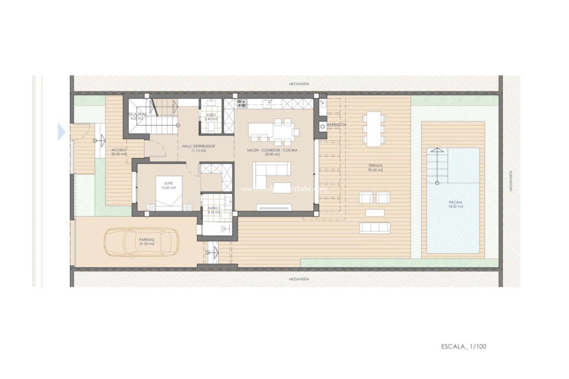 Nieuwbouw Woningen - Villa -
San Juan de los Terreros - Las Mimosas