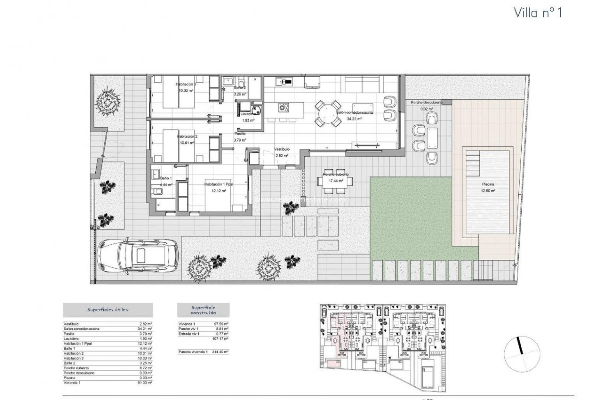 Nieuwbouw Woningen - Villa -
SANTIAGO DE LA RIBERA - San Blas