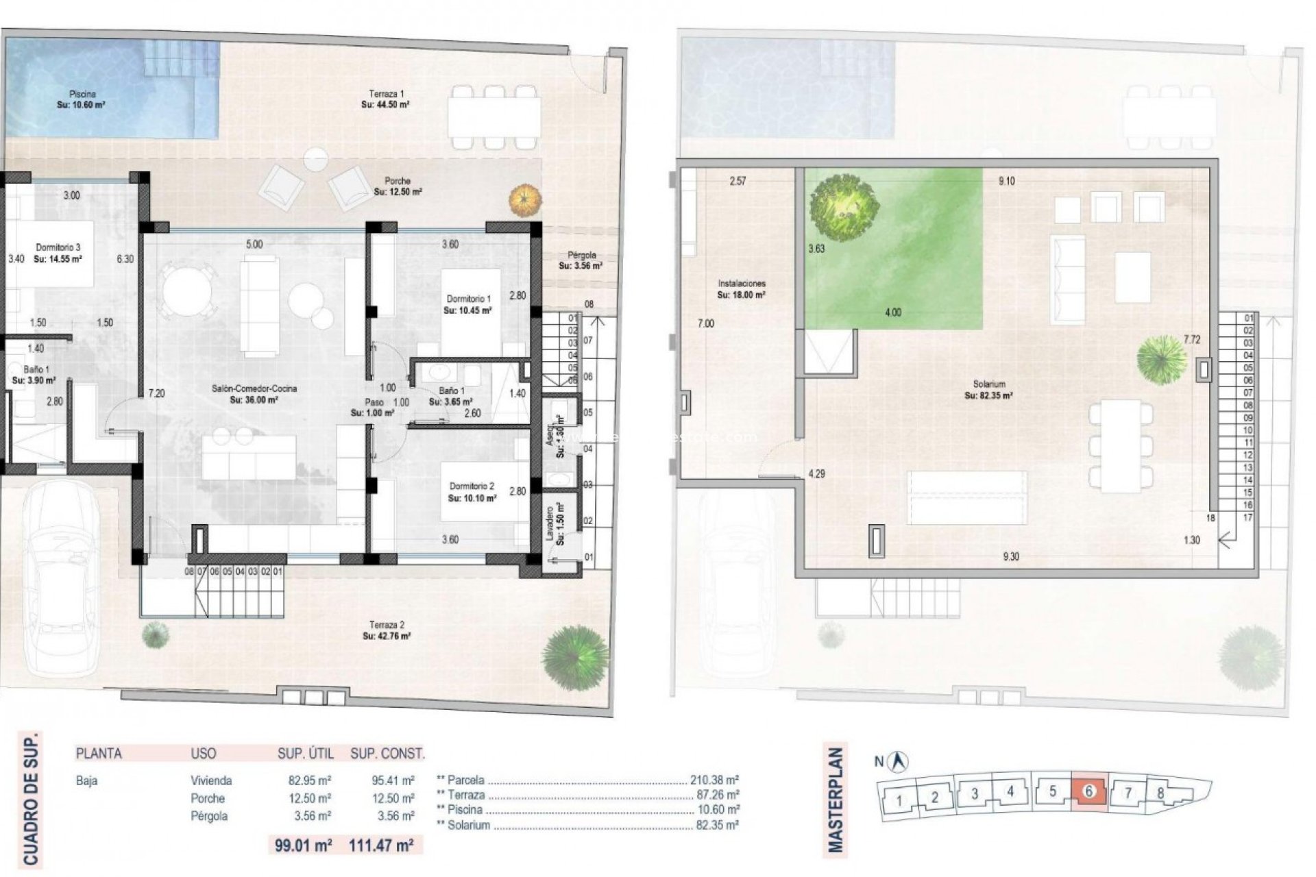 Nieuwbouw Woningen - Villa -
SUCINA