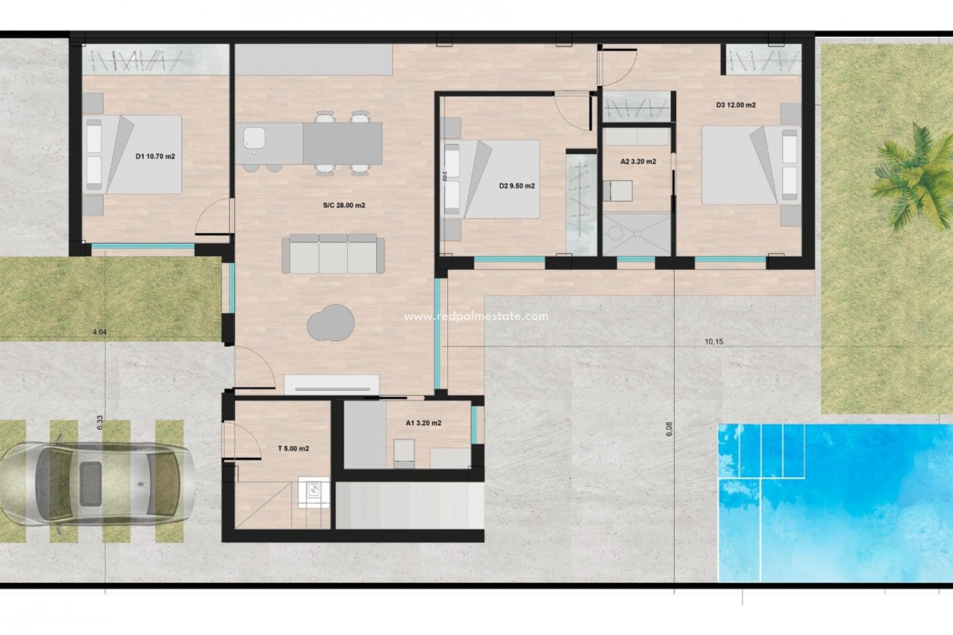 Nieuwbouw Woningen - Villa -
Torre Pacheco - Roldán