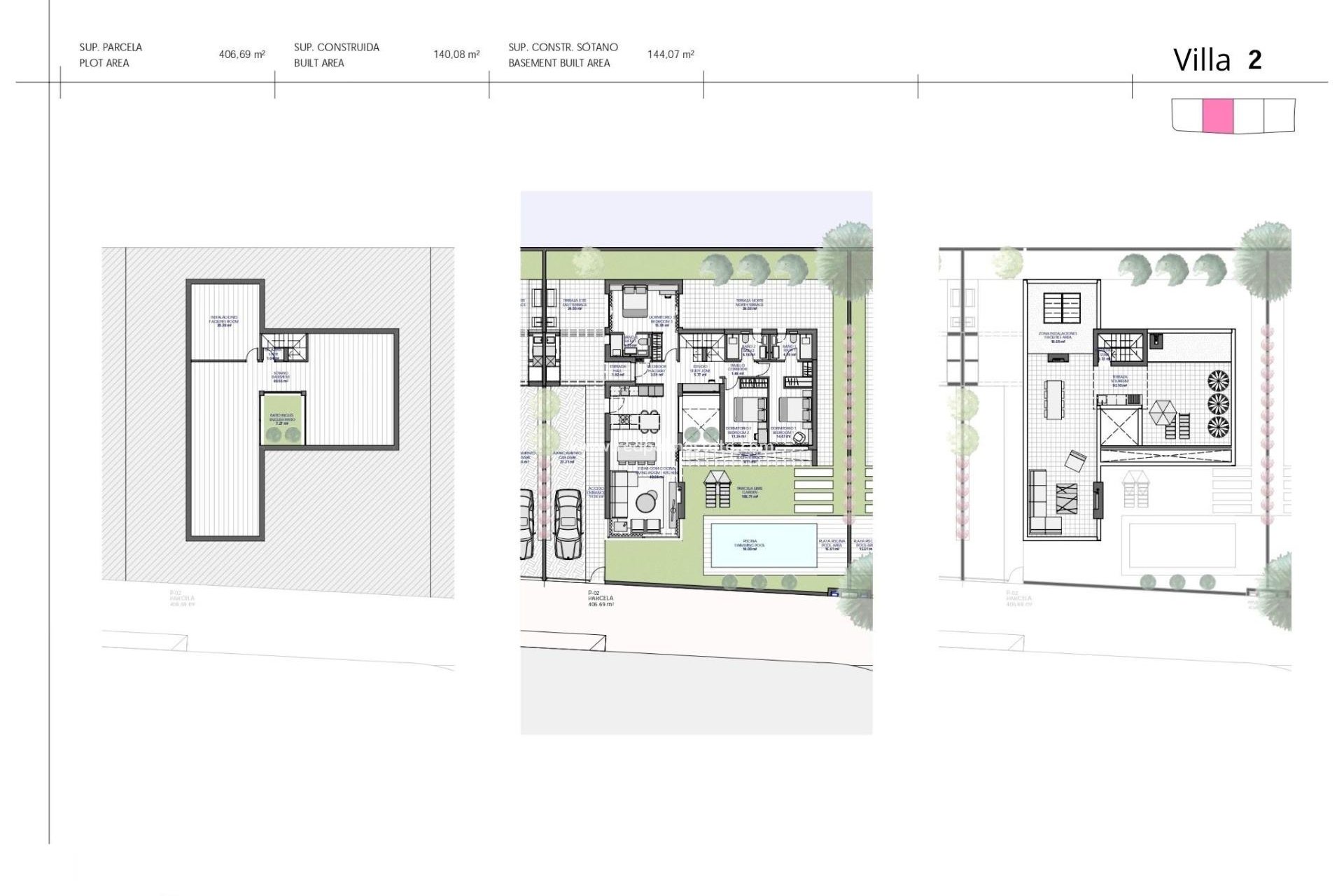 Nieuwbouw Woningen - Villa -
Torre Pacheco - Santa Rosalia