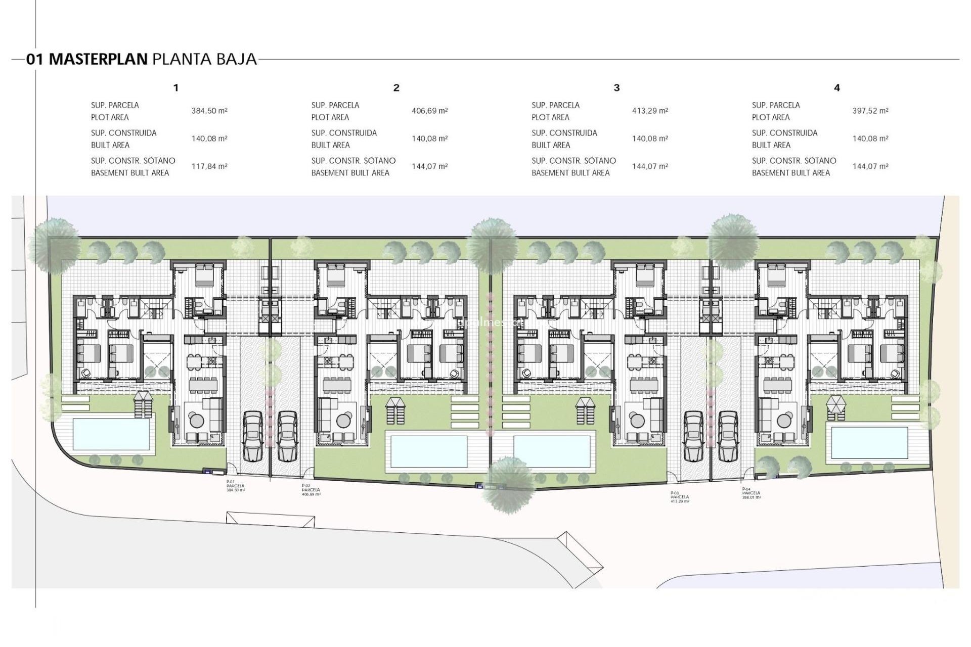 Nieuwbouw Woningen - Villa -
Torre Pacheco - Santa Rosalia