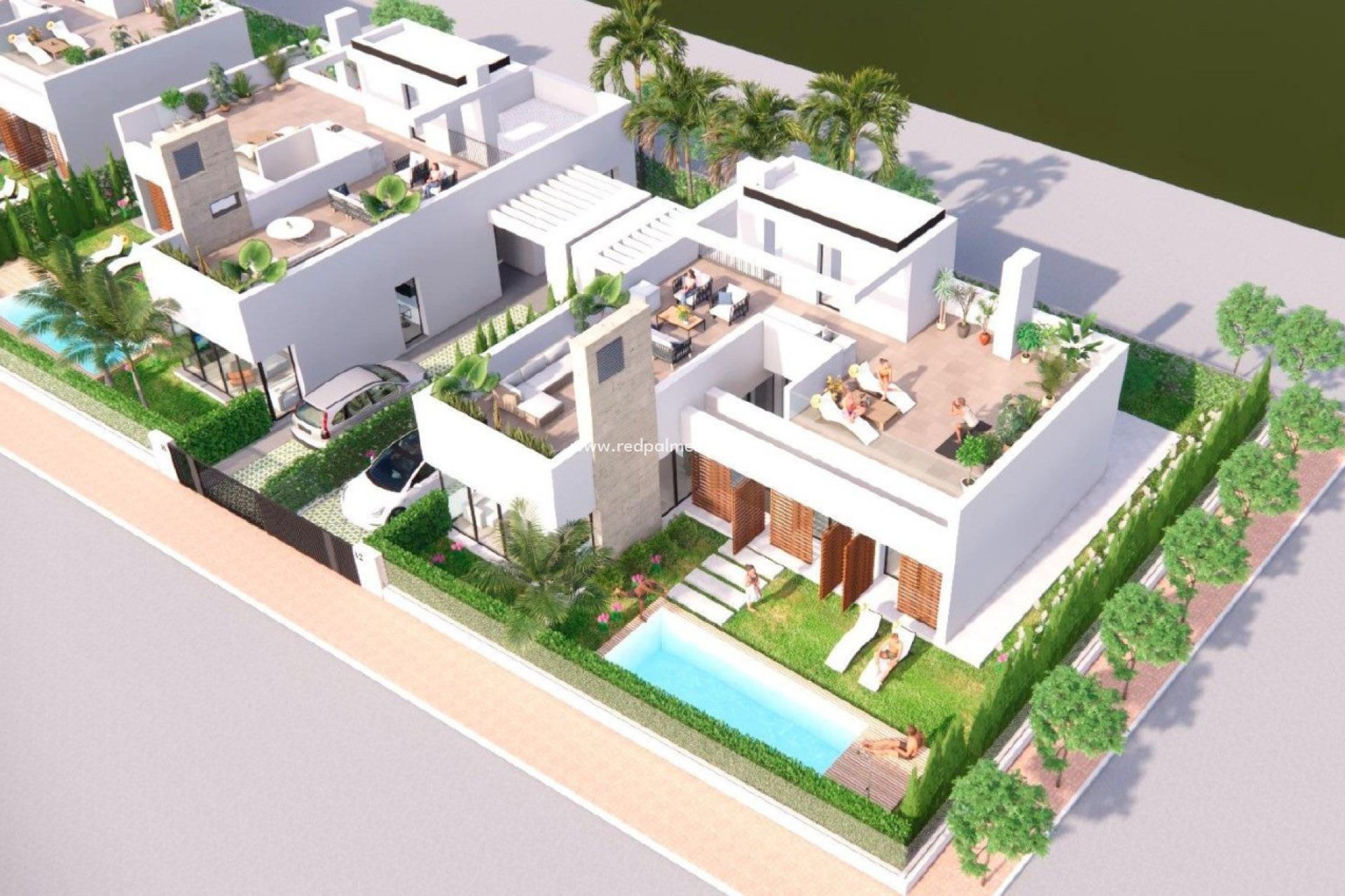 Nieuwbouw Woningen - Villa -
Torre Pacheco - Santa Rosalia