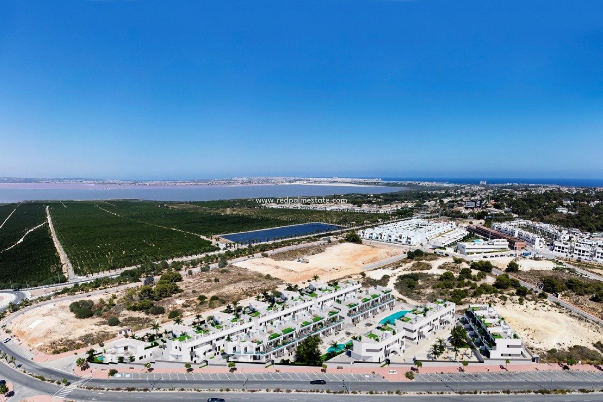 Nieuwbouw Woningen - Villa -
Torrevieja - Lago jardin