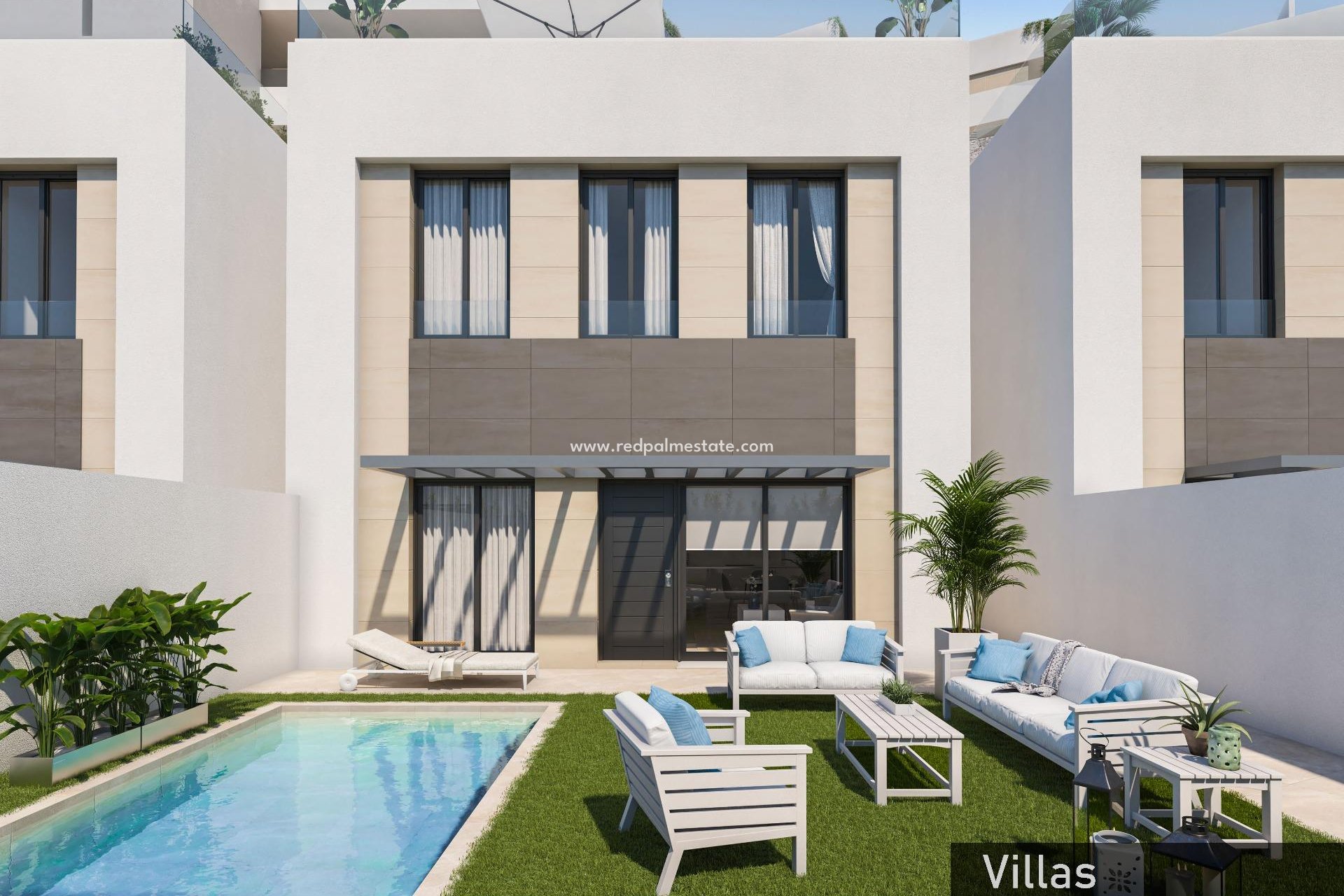 Nieuwbouw Woningen - Vrijstaande villa -
Aguilas - El Hornillo