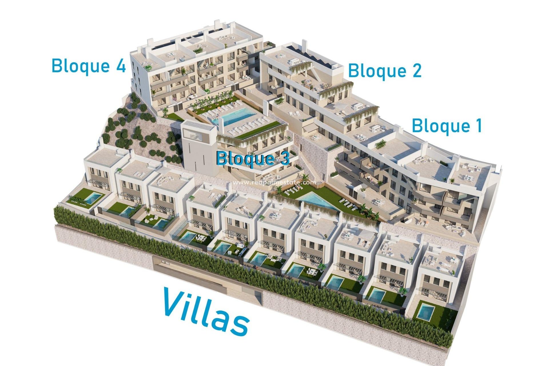 Nieuwbouw Woningen - Vrijstaande villa -
Aguilas - El Hornillo