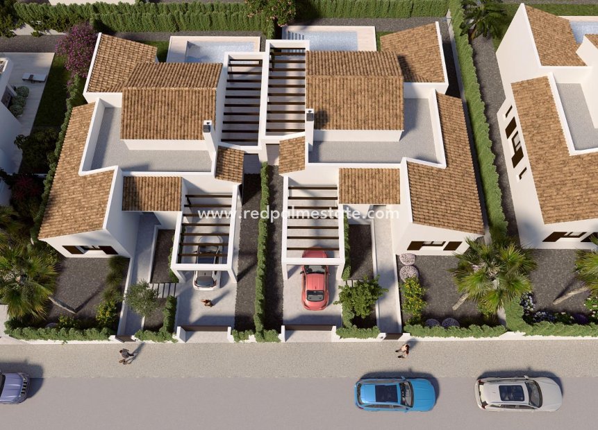 Nieuwbouw Woningen - Vrijstaande villa -
Algorfa - Castillo De Montemar