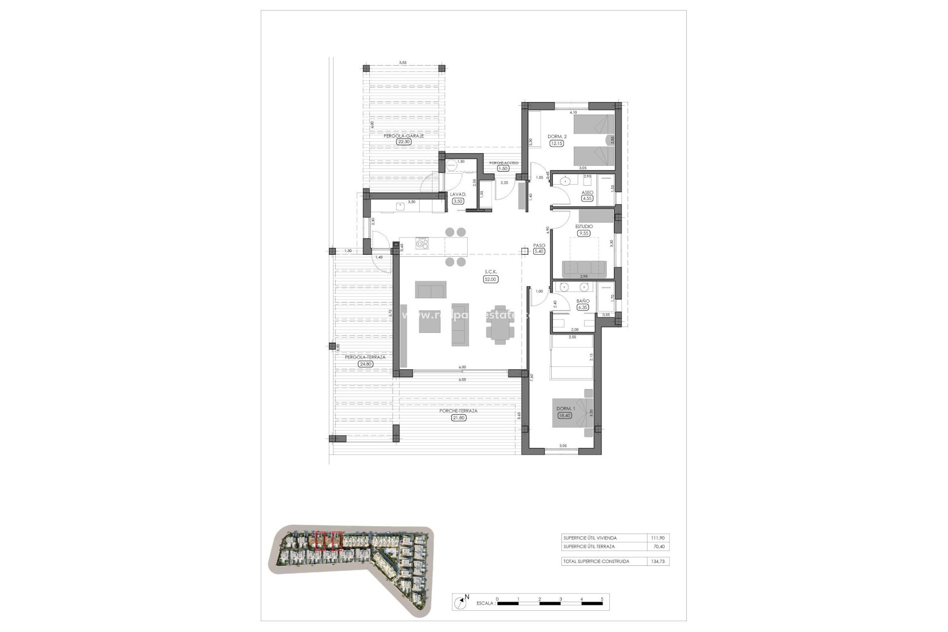 Nieuwbouw Woningen - Vrijstaande villa -
Algorfa - Castillo De Montemar