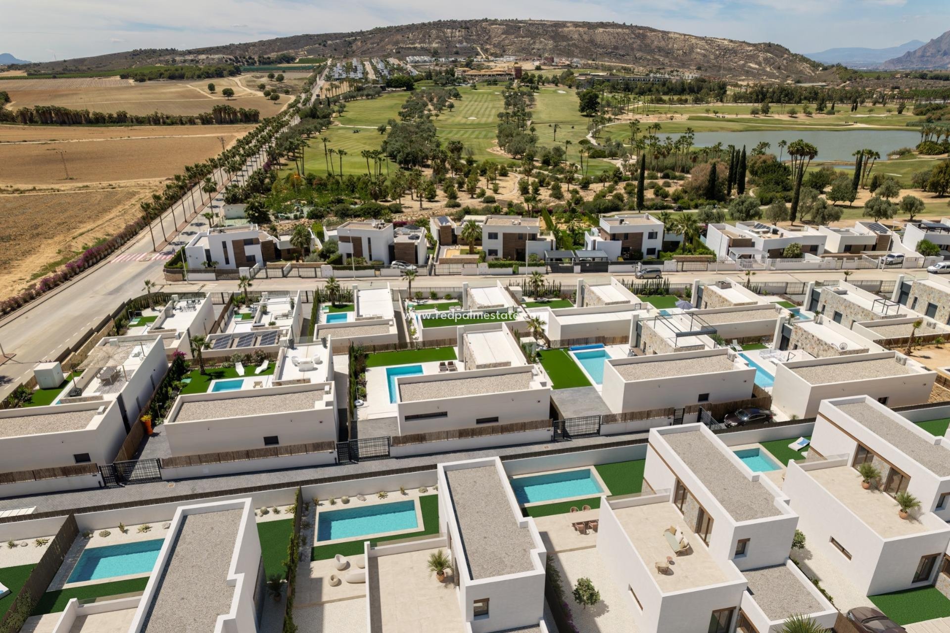 Nieuwbouw Woningen - Vrijstaande villa -
Algorfa - La Finca Golf