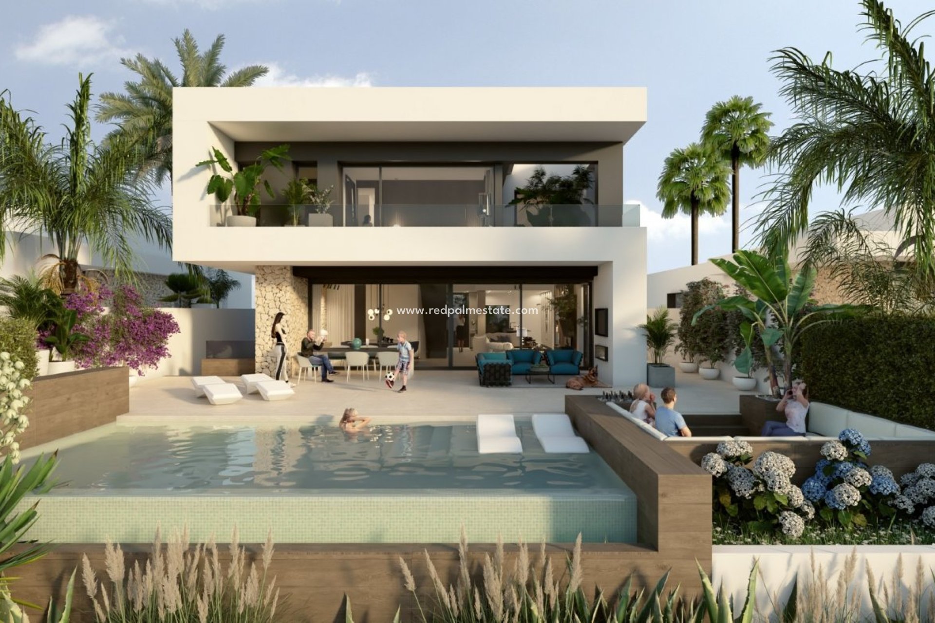 Nieuwbouw Woningen - Vrijstaande villa -
Algorfa - La Finca Golf