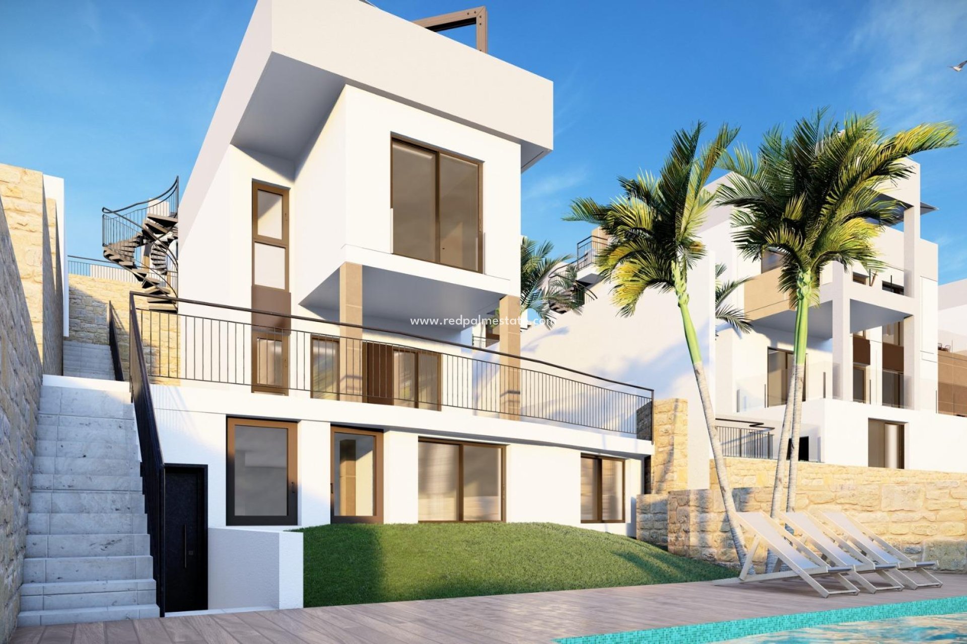 Nieuwbouw Woningen - Vrijstaande villa -
Algorfa - La Finca Golf