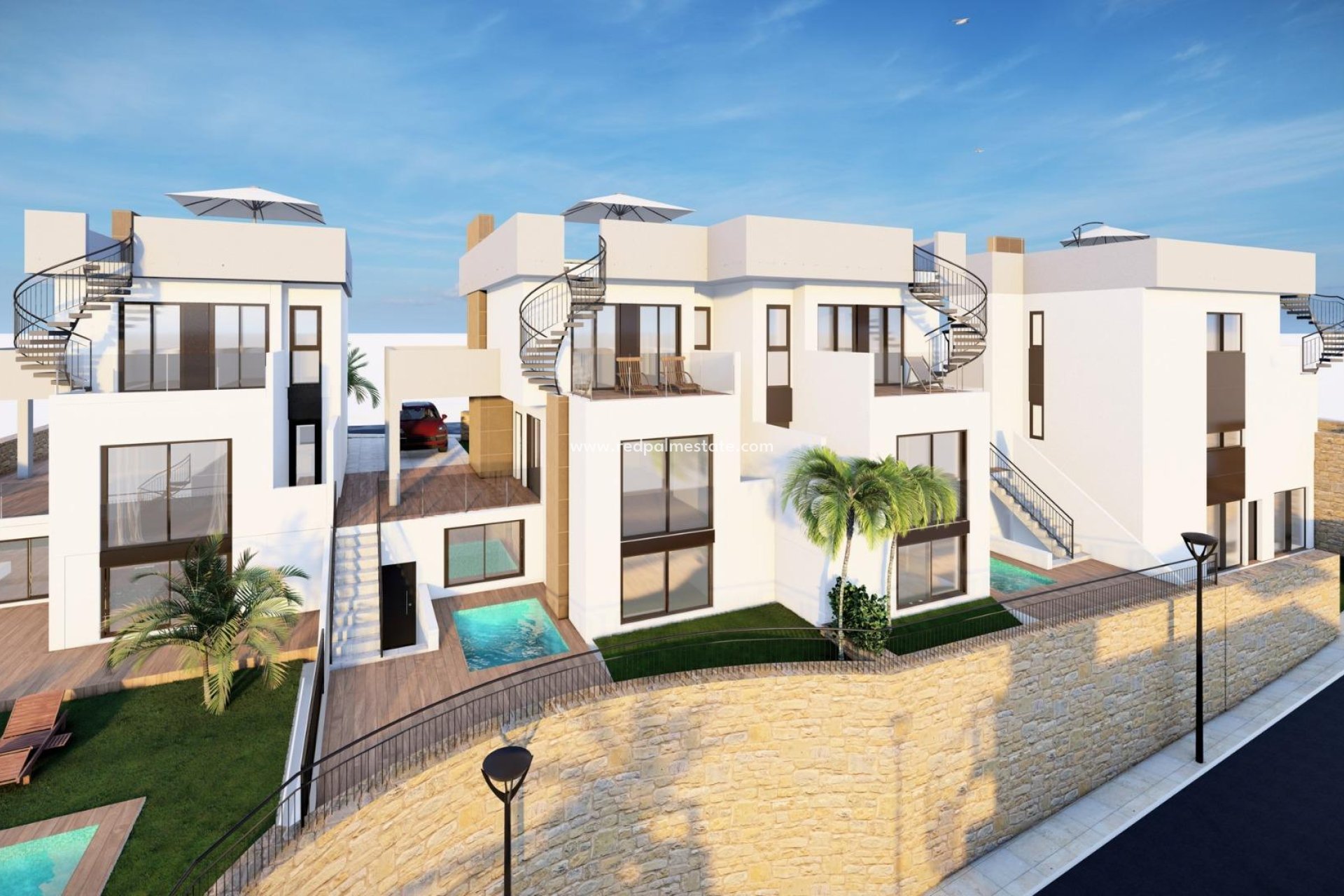 Nieuwbouw Woningen - Vrijstaande villa -
Algorfa - La Finca Golf