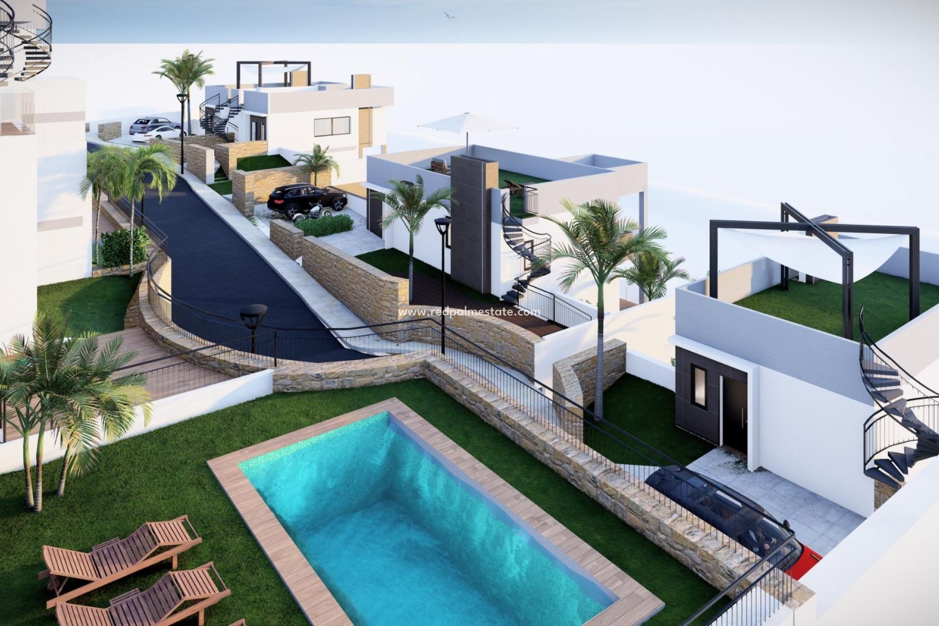 Nieuwbouw Woningen - Vrijstaande villa -
Algorfa - La Finca Golf