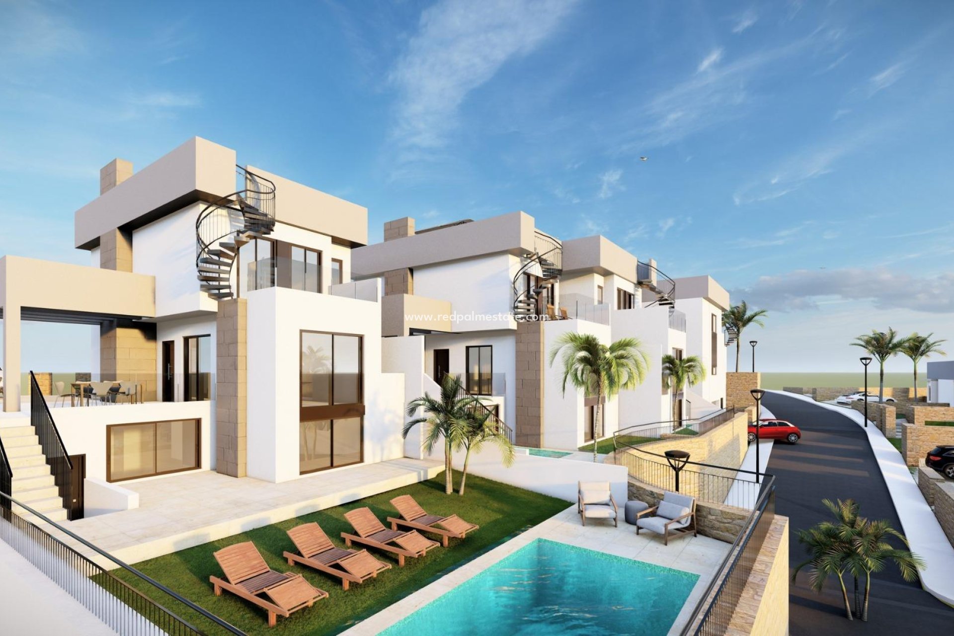 Nieuwbouw Woningen - Vrijstaande villa -
Algorfa - La Finca Golf