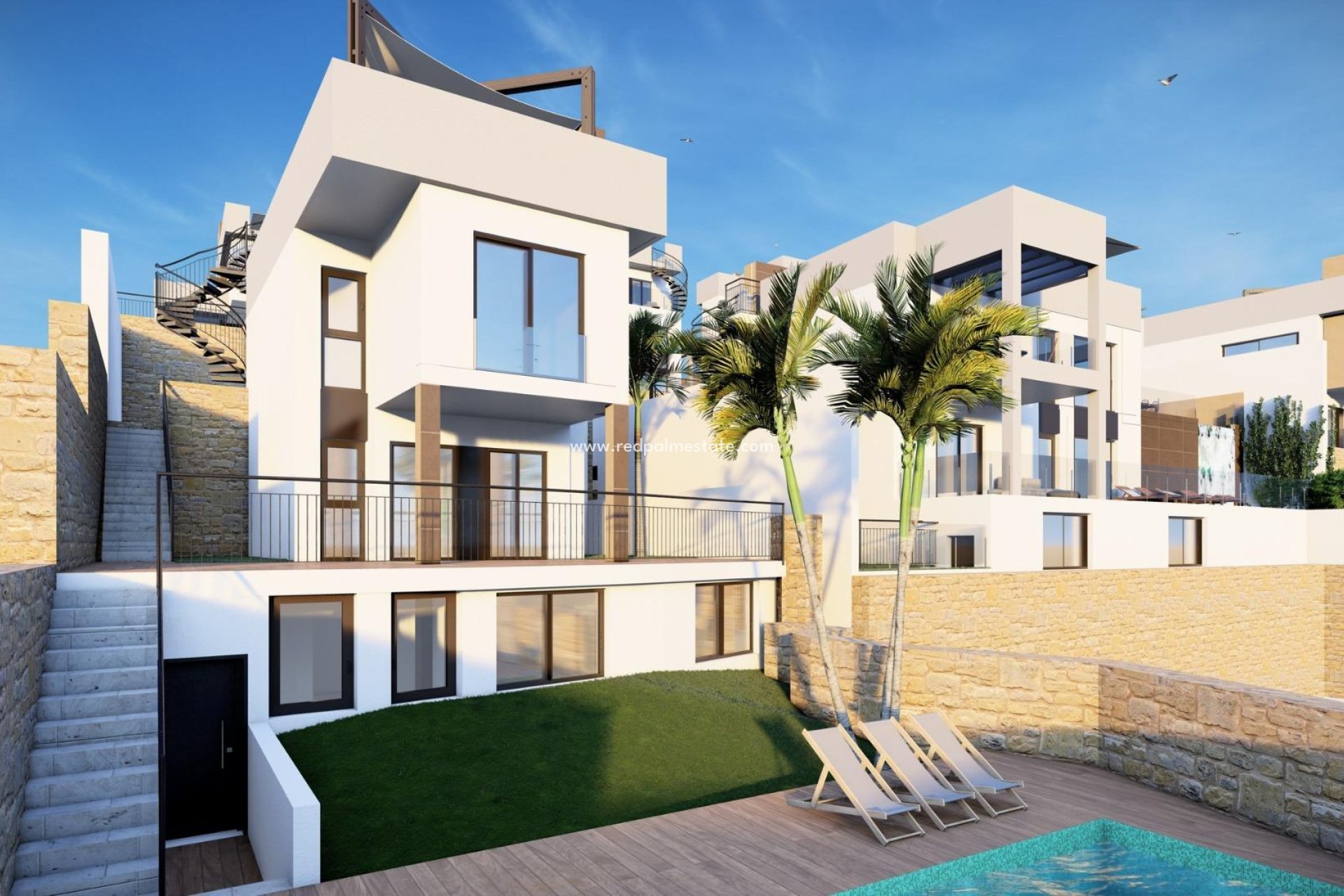 Nieuwbouw Woningen - Vrijstaande villa -
Algorfa - La Finca Golf