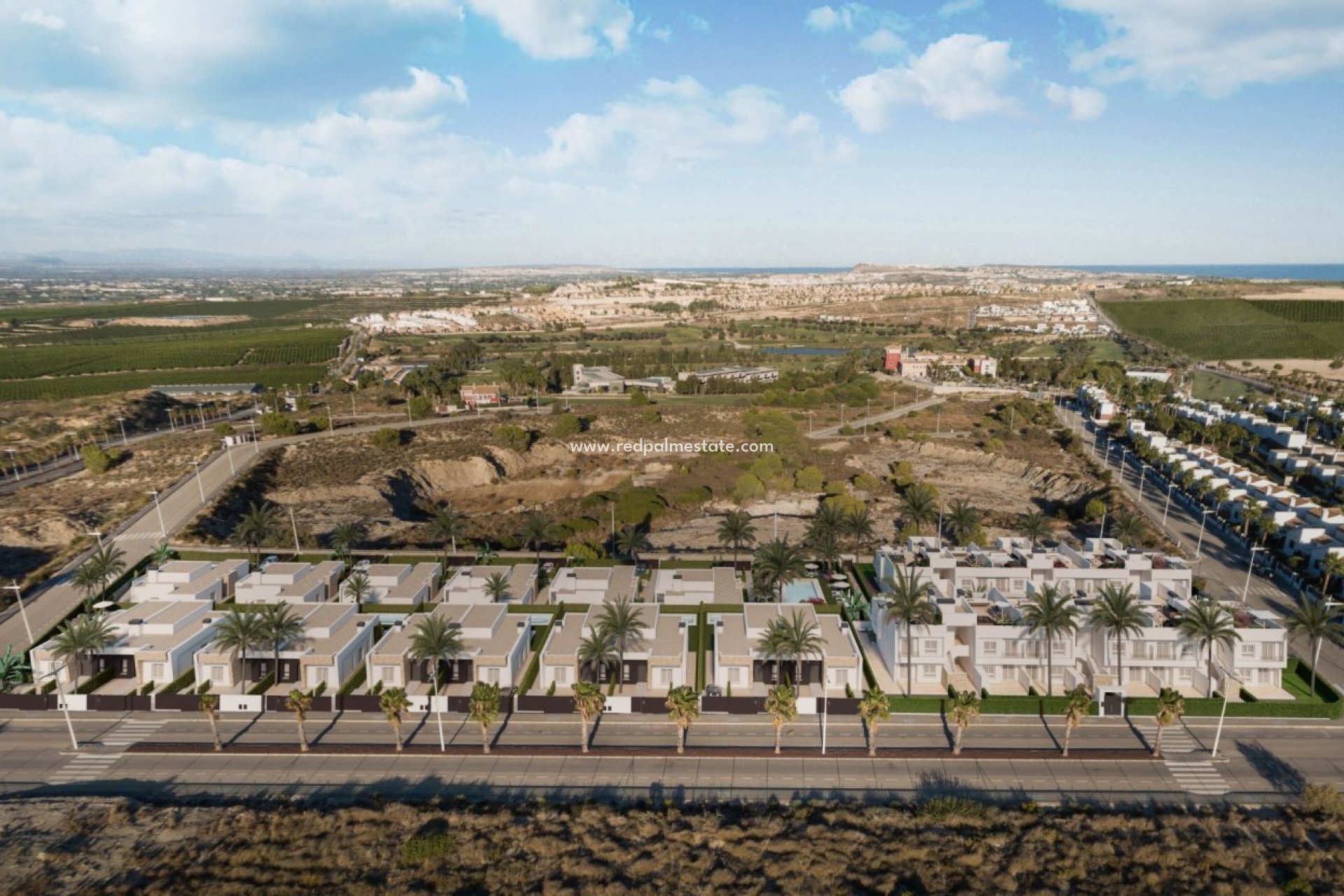 Nieuwbouw Woningen - Vrijstaande villa -
Algorfa - La Finca Golf