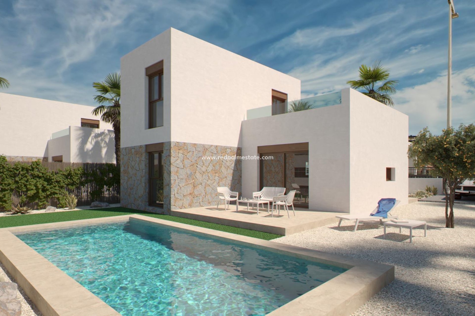 Nieuwbouw Woningen - Vrijstaande villa -
Algorfa - La Finca Golf