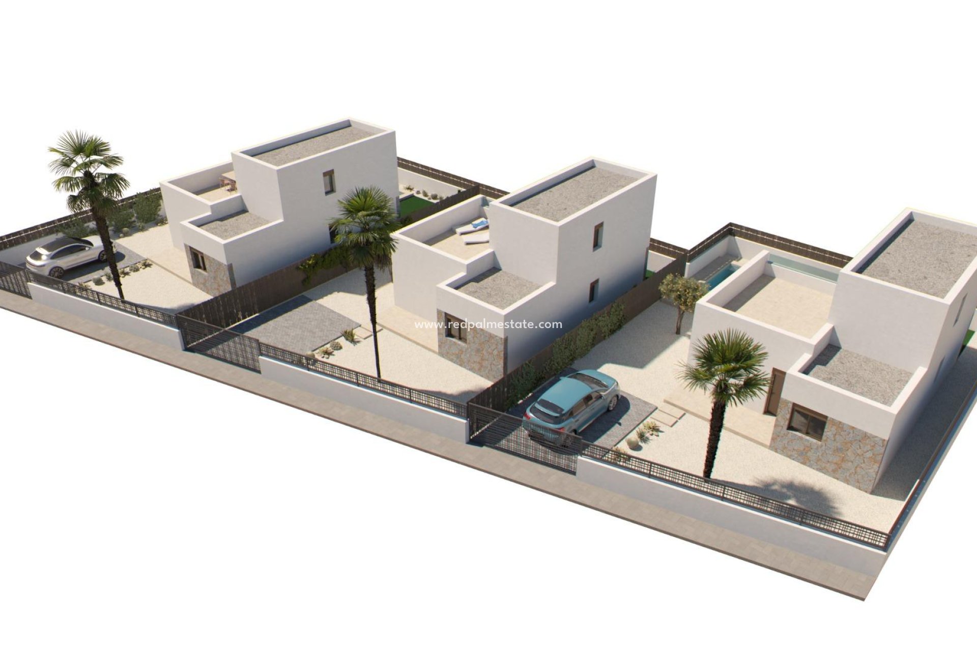 Nieuwbouw Woningen - Vrijstaande villa -
Algorfa - La Finca Golf