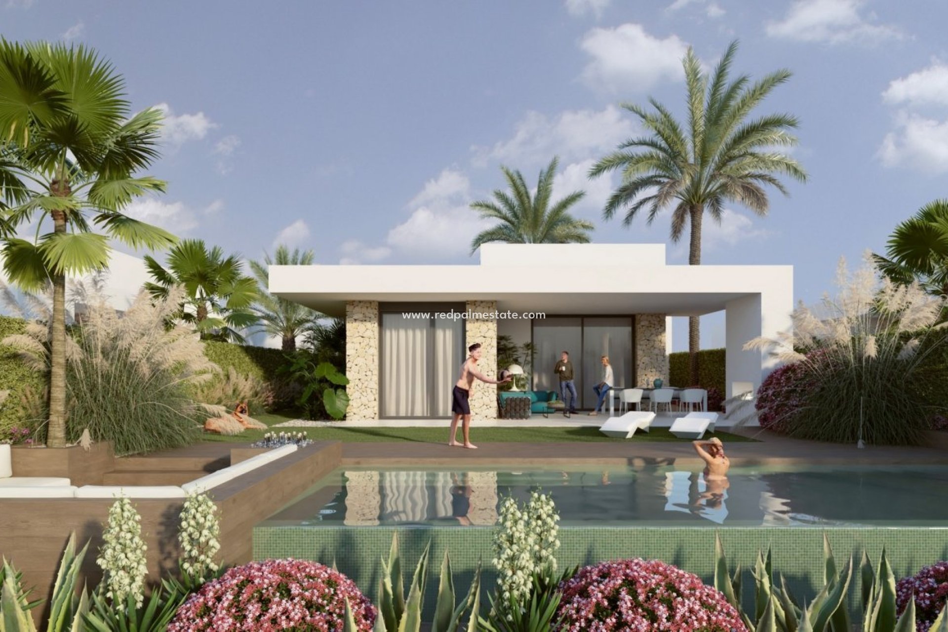 Nieuwbouw Woningen - Vrijstaande villa -
Algorfa - La Finca Golf