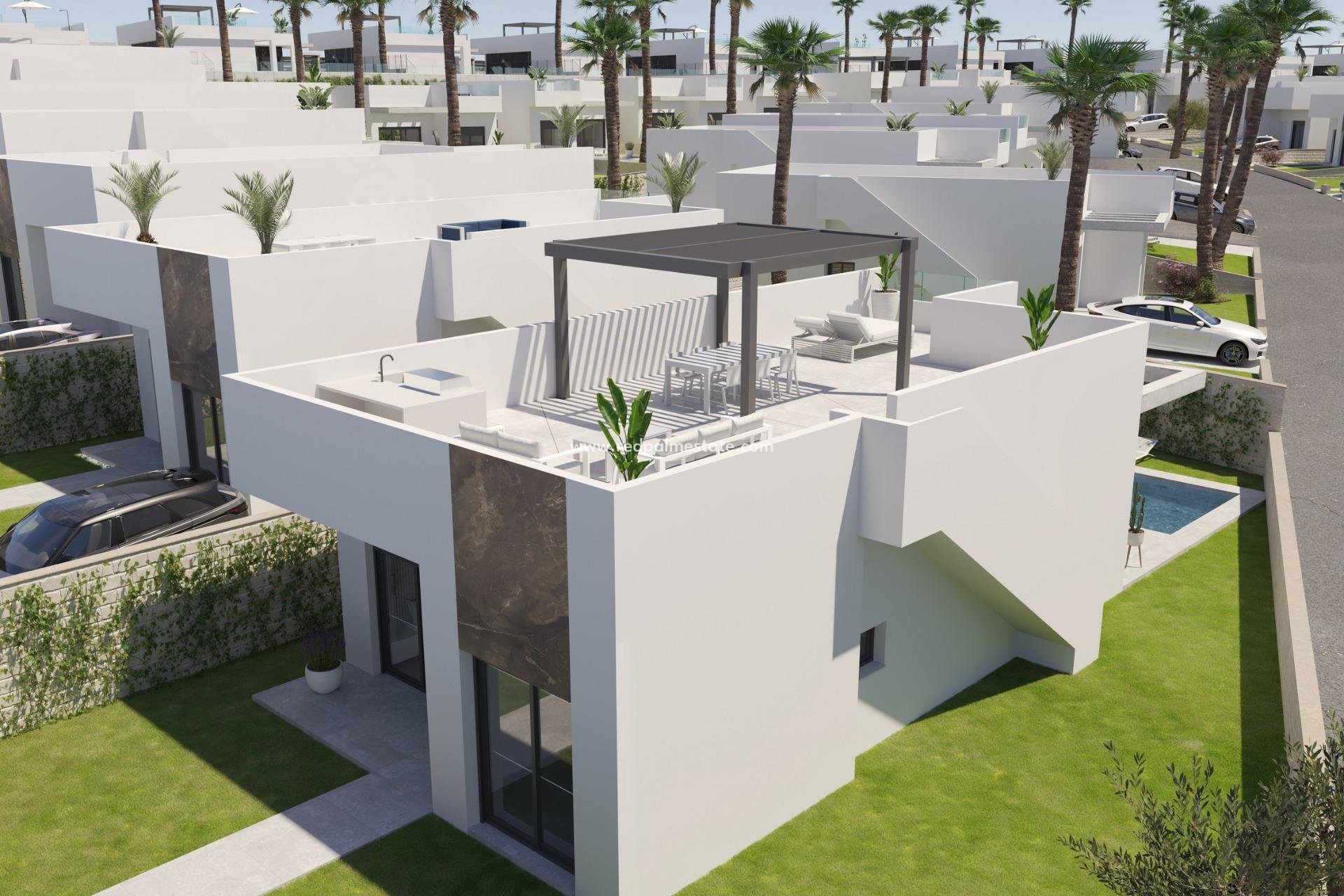 Nieuwbouw Woningen - Vrijstaande villa -
Algorfa - La Finca Golf