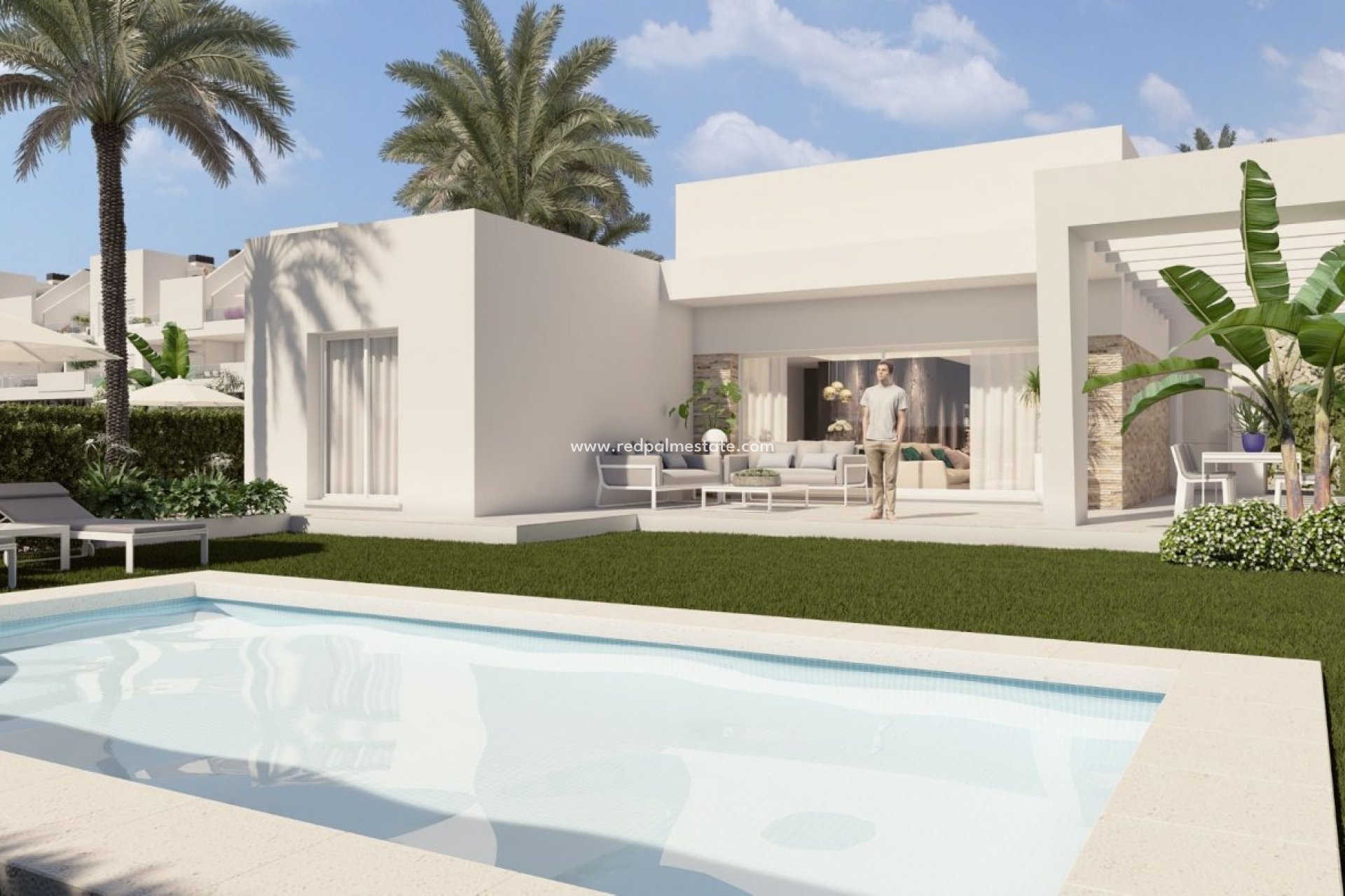 Nieuwbouw Woningen - Vrijstaande villa -
Algorfa - La Finca Golf