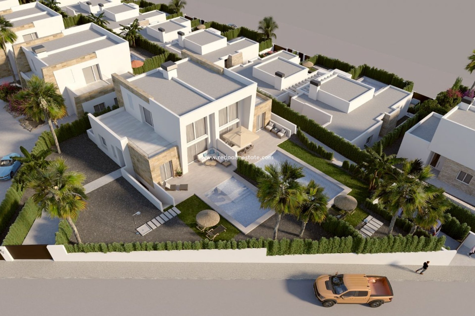 Nieuwbouw Woningen - Vrijstaande villa -
Algorfa - La Finca Golf