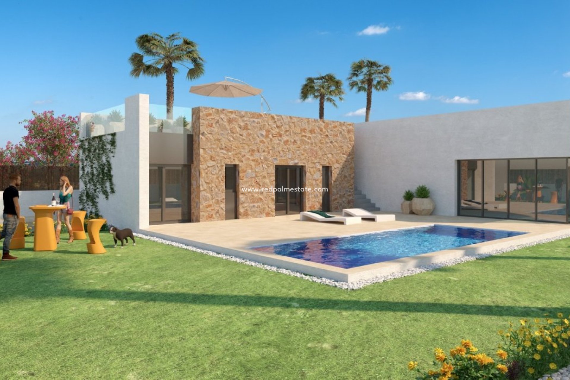 Nieuwbouw Woningen - Vrijstaande villa -
Algorfa - La Finca Golf