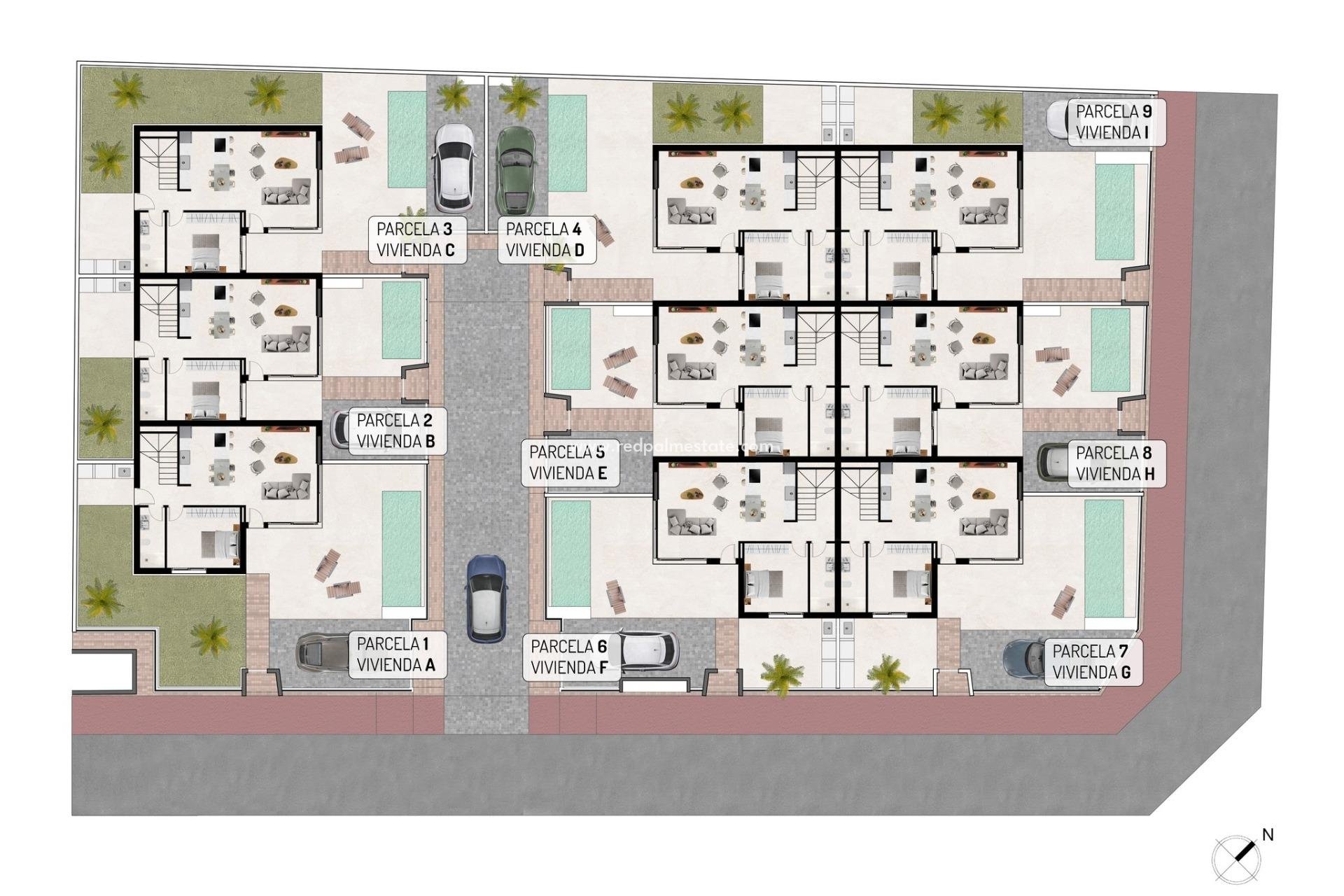 Nieuwbouw Woningen - Vrijstaande villa -
Benijofar