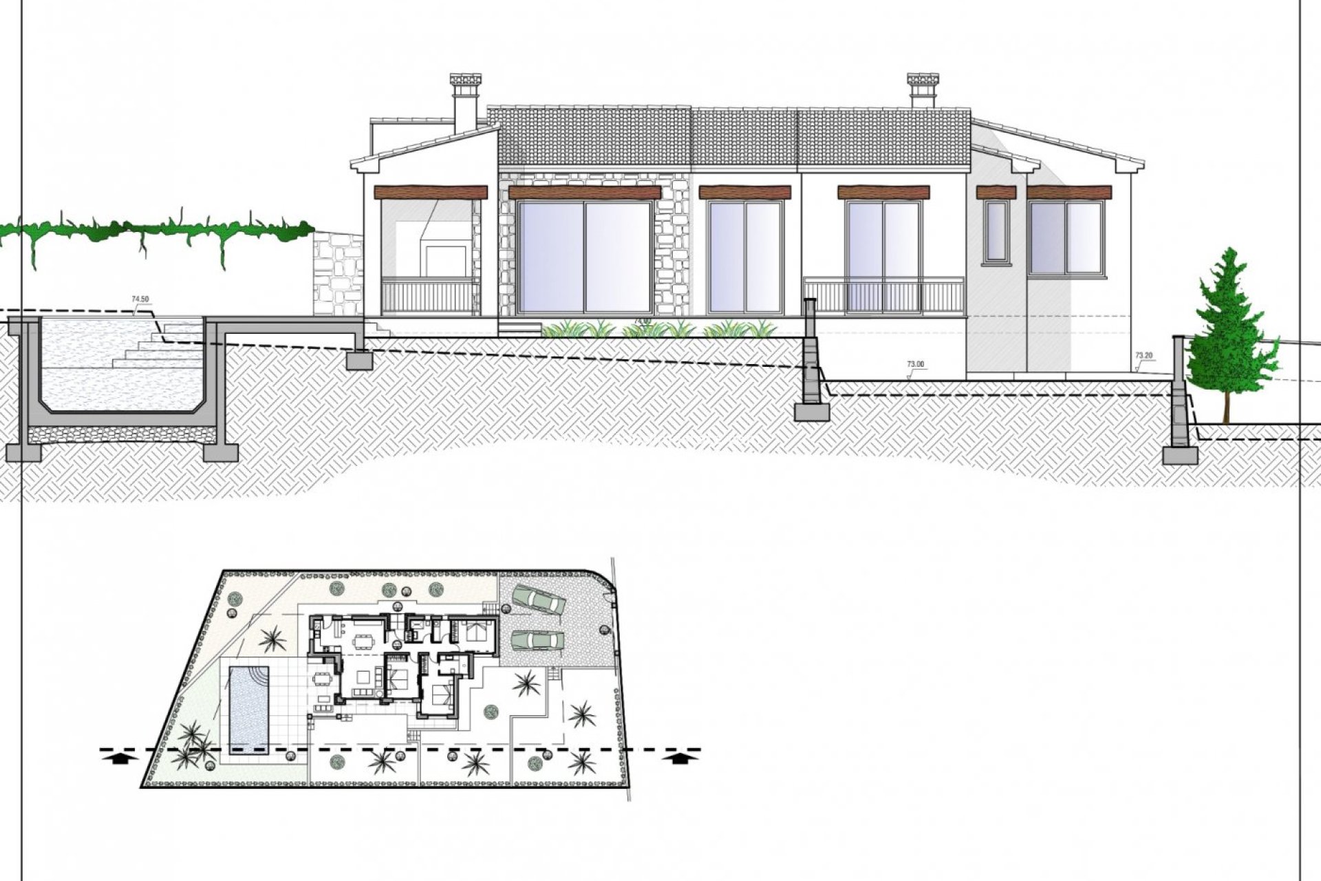 Nieuwbouw Woningen - Vrijstaande villa -
Benissa - Fanadix