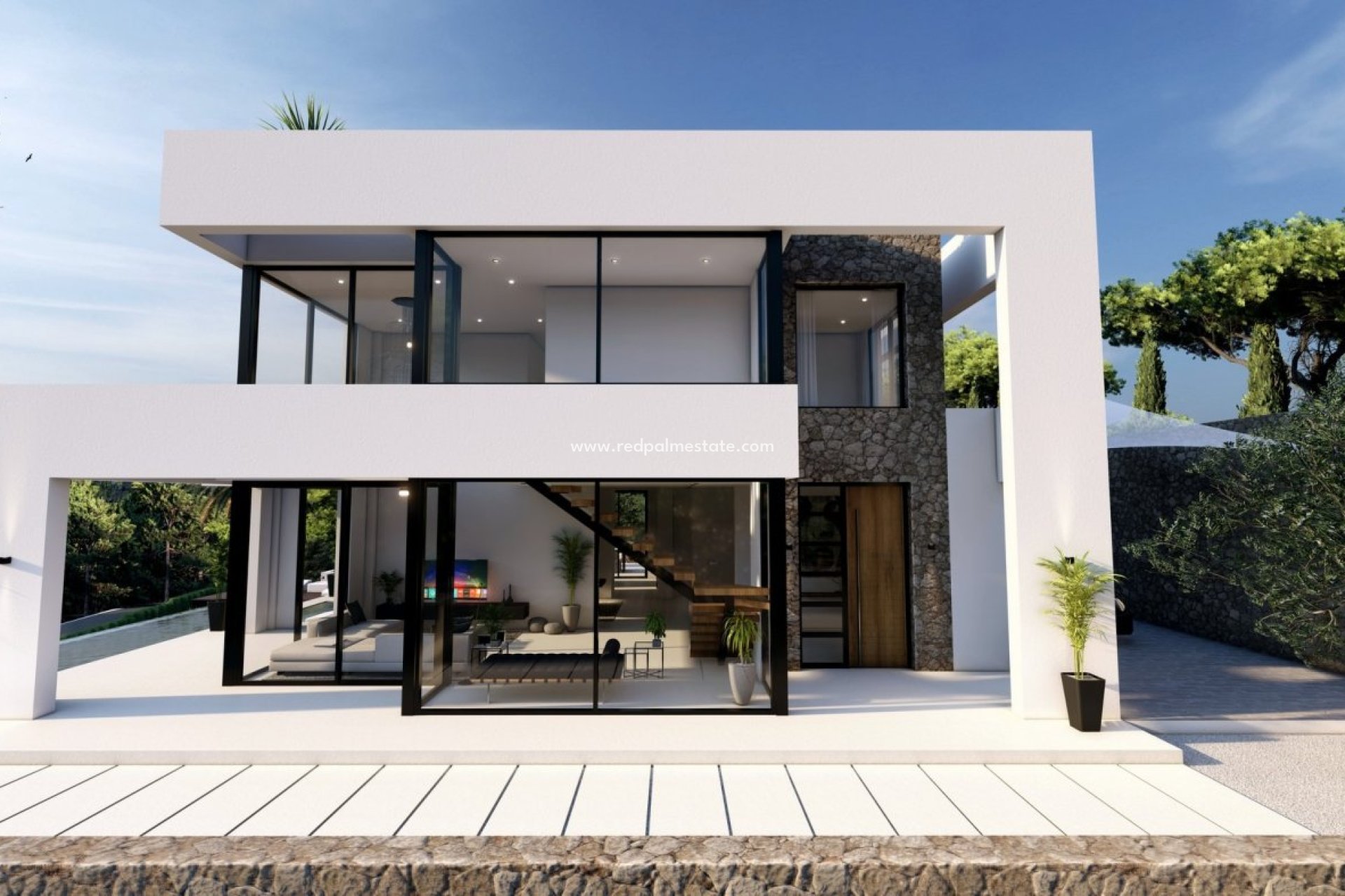 Nieuwbouw Woningen - Vrijstaande villa -
Benissa - Playa Fustera