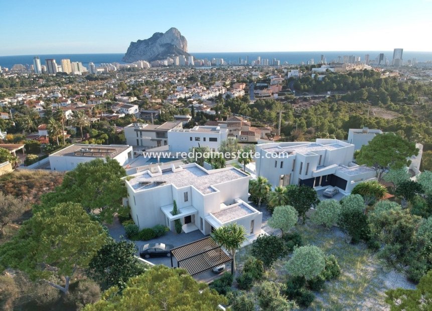 Nieuwbouw Woningen - Vrijstaande villa -
Calpe - Cometa