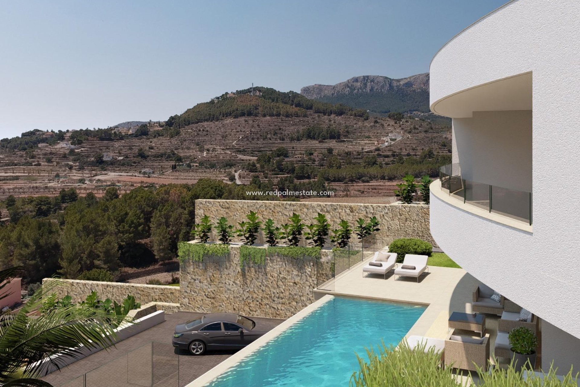 Nieuwbouw Woningen - Vrijstaande villa -
Calpe - Empedrola