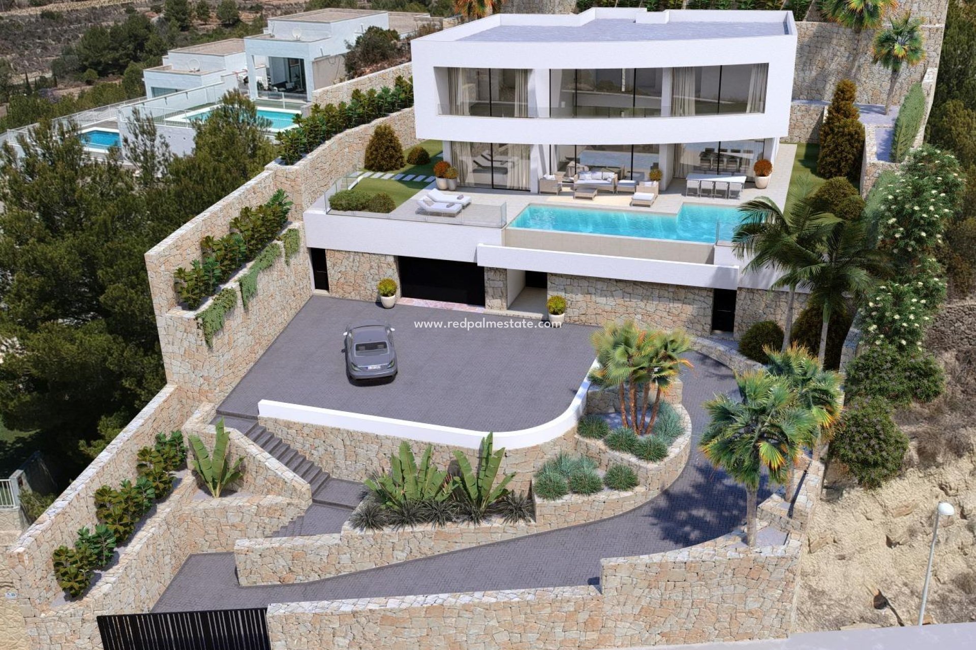 Nieuwbouw Woningen - Vrijstaande villa -
Calpe - Empedrola