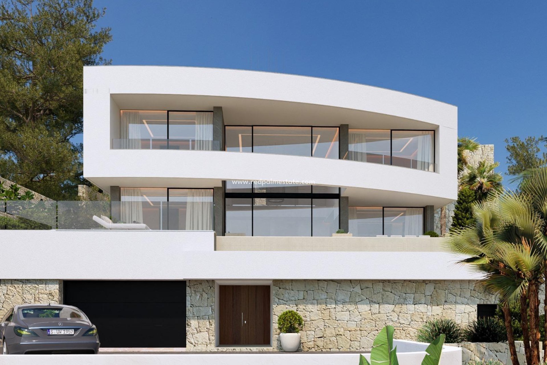 Nieuwbouw Woningen - Vrijstaande villa -
Calpe - Empedrola