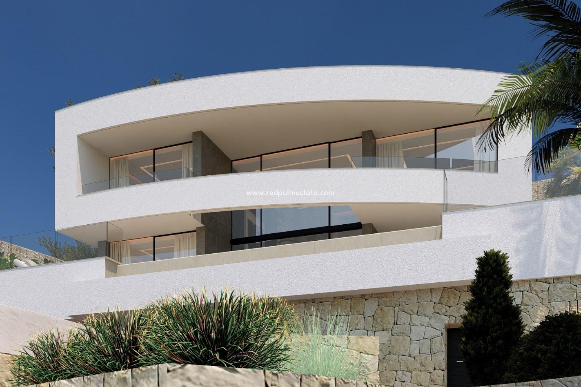 Nieuwbouw Woningen - Vrijstaande villa -
Calpe - Empedrola